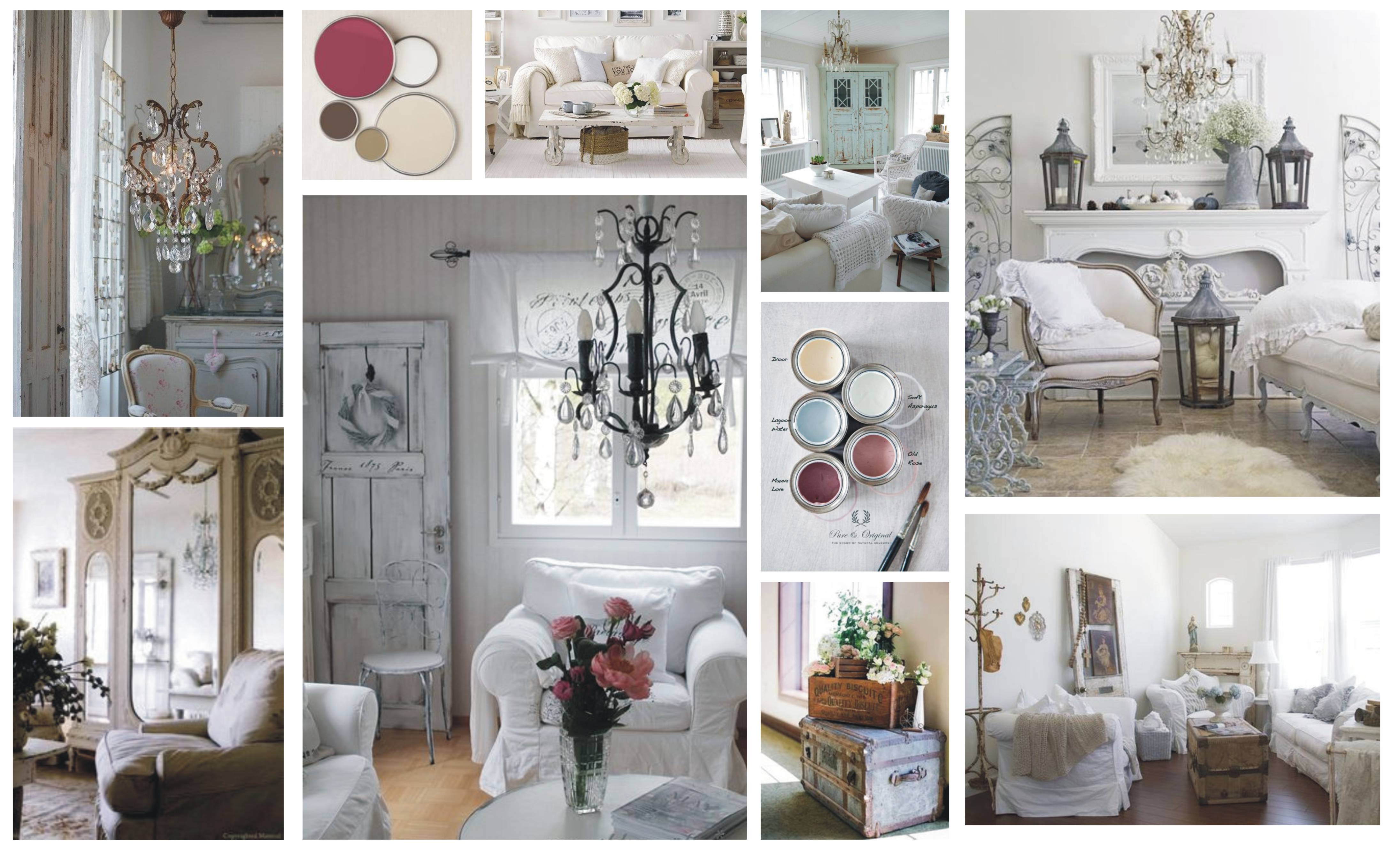 Soggiorno shabby-chic - Casacadabra